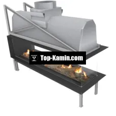 Газовий камін Planika Sinatra 1600 Room Divider