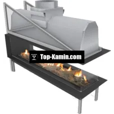 Газовий камін Planika Sinatra 2000 Room Divider