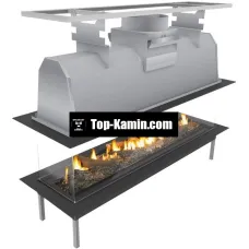 Газовый камин Planika Sinatra 2000 Island