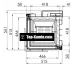 Каминная топка Spartherm Mini 2LRh-4S 56,5 Standard