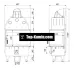 Камінна топка Defro Home Intra SM BP MINI 10 кВт (чорна футеровка)