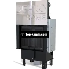 Камінна топка Defro Home Intra SM G 10 кВт (чорна футеровка)