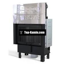 Камінна топка Defro Home Intra ME G 13 кВт (чорна футеровка)