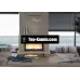 Каминная топка Defro Home Intra LA G 16 кВт (белая футеровка)