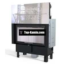 Каминная топка Defro Home Intra LA G 16 кВт (белая футеровка)