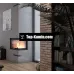 Каминная топка Defro Home Intra SM BP G 10 кВт (белая футеровка) Каминная топка Defro Home Intra SM BP G 10 кВт (белая футеровка)