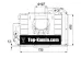 Каминная топка Defro Home Intra SM BP G 10 кВт (белая футеровка) Каминная топка Defro Home Intra SM BP G 10 кВт (белая футеровка)