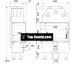 Камінна топка Defro Home Intra SM BL Slim 6 кВт