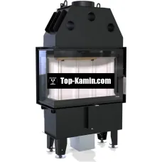 Камінна топка Defro Home Intra SM BL Slim 6 кВт