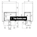 Камінна топка Defro Home Intra SM BP Slim G 6 кВт