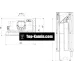 Каминная топка Kratki VNP 810/410 правая BS G