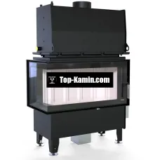 Каминная топка Defro Home Riva ME BL Short 19 кВт