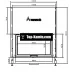 Каминная топка A.caminetti Flat 90×50