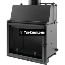 Каминная топка Kratki Amelia PW/24/W/DG с водяным контуром и двойным стеклом