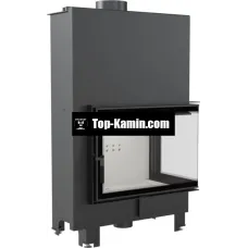 Каминная топка Kratki MBA PW/17/P/BS/W правая с водяным контуром