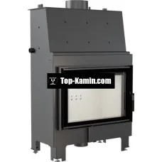 Каминная топка Kratki MBO PW/15/W с водяным контуром