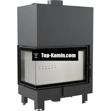 Каминная топка Kratki MBO PW/15/L/BS/W левая с водяным контуром