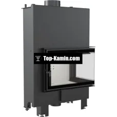 Каминная топка Kratki MBM PW/10/P/BS/W правая с водяным контуром