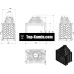 Каминная топка Kratki Amelia Eko 13 кВт