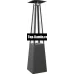 Газовый камин Kratki Umbrella черный