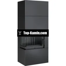 Камин модульный Kratki Simple Box L/S/Black 8 кВт