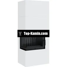 Камин модульный Kratki Simple Box L/S/Bianco 8 кВт