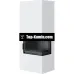 Камин модульный Kratki Simple Box P/S/Bianco 8 кВт