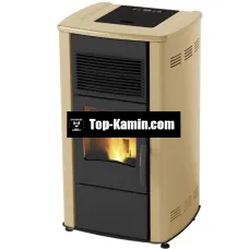 Піч-камін MBS Pellet 8,5 кВт кремова