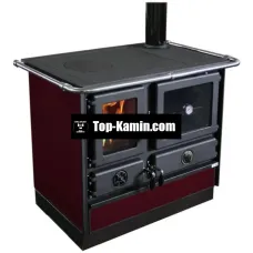 Піч-камін MBS Thermo Magnum R бордо
