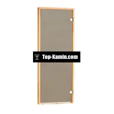 Скляні двері для сауни Pal 70x190 (бронза, 6 мм)