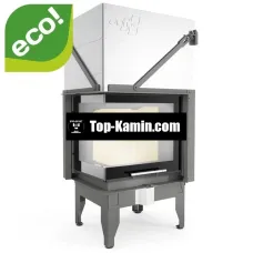 Камінна топка Uniflam 660 DURO ліве бокове скло гільйотина
