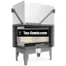 Каминная топка Uniflam 860 DURO левое боковое стекло гильотина