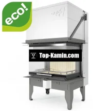 Каминная топка Uniflam 760 DURO трехсторонняя гильотина