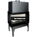 Каминная топка Uniflam 860 EVO LBS с раздельным стеклом