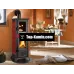 Печь-камин Nordica Gemma forno бордо