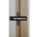 Стеклянная дверь для сауны Tesli Steel RS 70x190