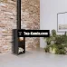 Опалювальна піч Kratki Koza Enyo Flat 02