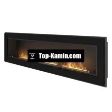 Биокамин Simple Fire Frame 1800 черный со стеклом