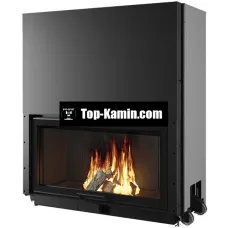 Каминная топка Edilkamin Windo 100 N черная футеровка
