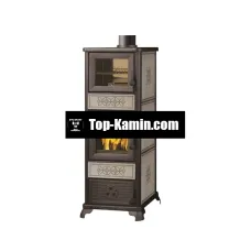 Піч опалювальна Edilkamin Decor C сіра
