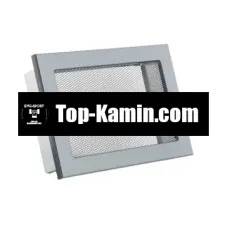 Решітка для каміну Darco Ventlab KRVSM 200x145 чорна