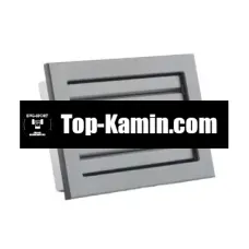 Решітка для каміну Darco Ventlab KRVZ 200x145 чорна з рухомими жалюзі