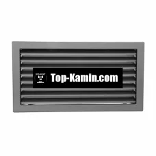 Решітка для каміну Darco Ventlab KRVZ 450x240 чорна з рухомими жалюзі