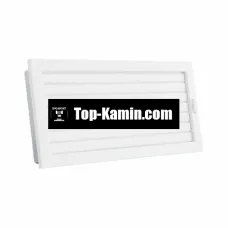 Решітка для каміну Darco Ventlab KRVZ 450x170 біла з рухомими жалюзі
