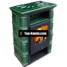 Печь Thorma Borgholm Top Ceramic olivegreen