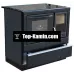 Печь Thorma Okonom 85/Fiko Excellent steel black left
