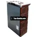 Печь Thorma Borgholm Top Ceramic dark brown