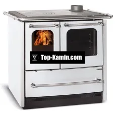 Отопительно-варочная печь Nordica Sovrana Easy Evo белая
