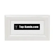 Решітка для каміну Kratki біла Оскар 11/24