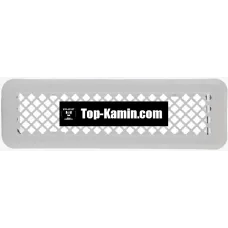 Решітка для каміну Darco Р0 біла (без жалюзі)